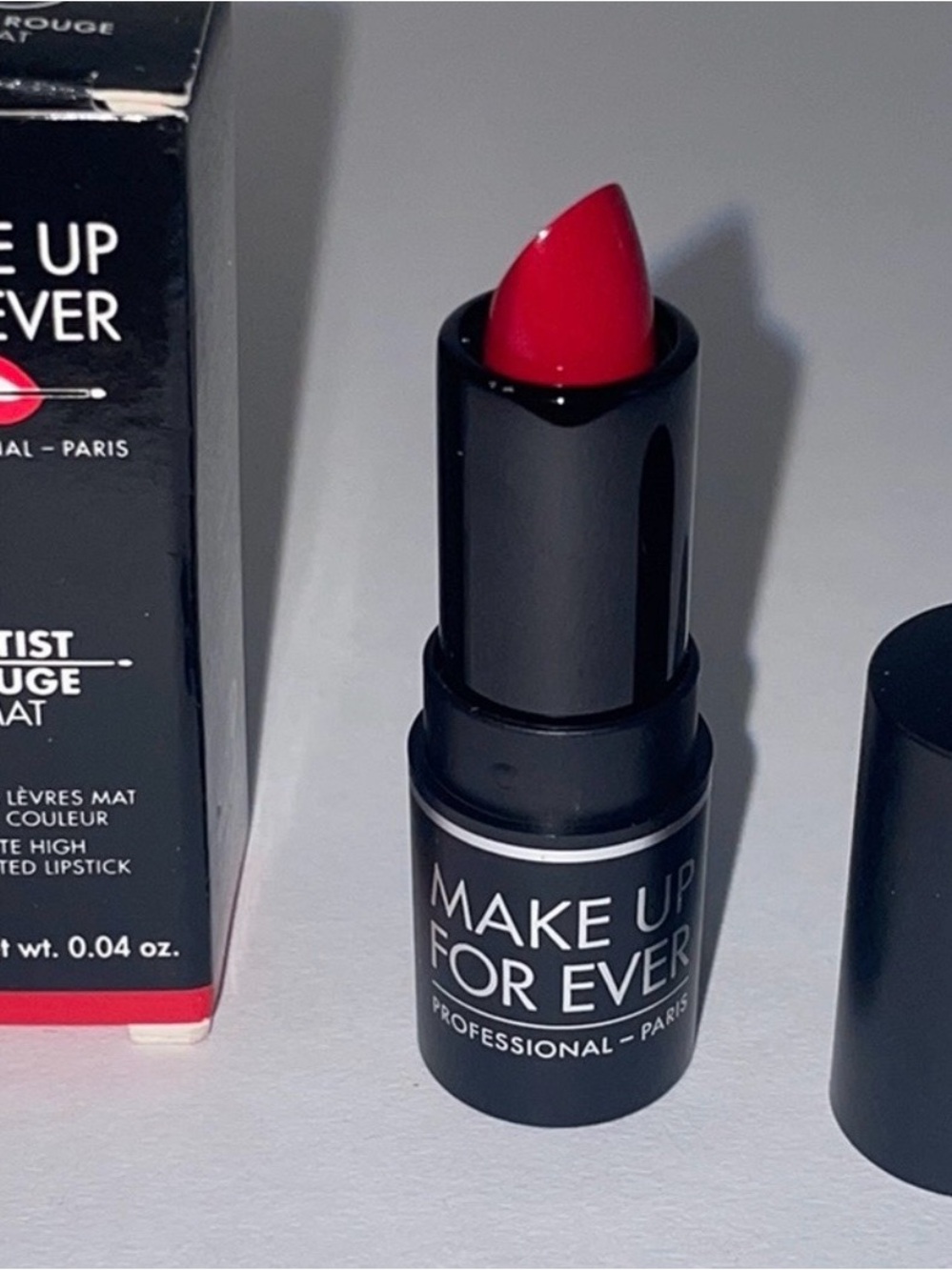 Makeup Forever Bold Red Matte Lipstick